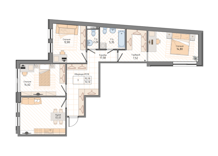 ЖК «Мануфактура Джеймс Бек», Санкт-Петербург | Жилой комплекс «Мануфактура James Beck» на Петроградской набережной